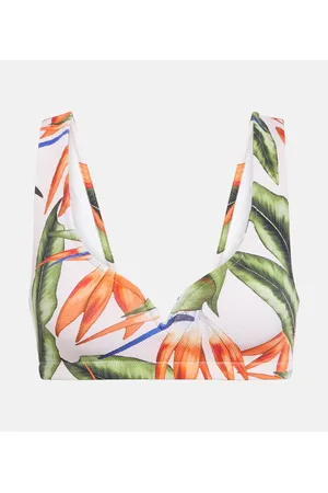 ALEXANDRA MIRO Top de bikini Kamala estampado