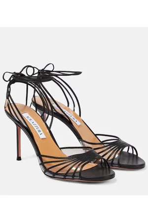 Aquazzura Sandalias Call me Sandal 85 de piel