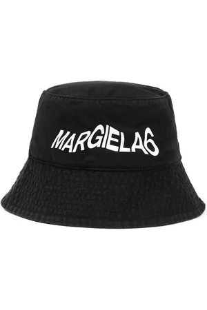 Maison Margiela Sombrero de pescador de algodón con logo