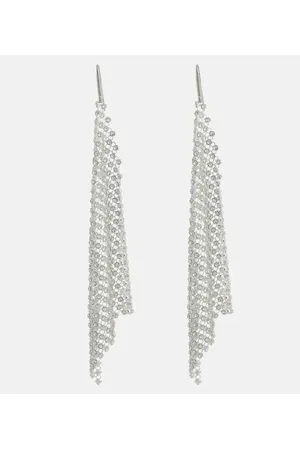 Isabel Marant Pendientes de malla adornados