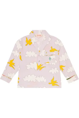 The Animals Observatory Camisa Wolf de algodón estampada
