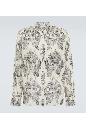 COMMAS Camisa de seda y algodón