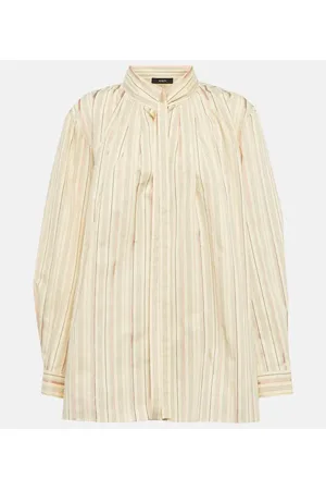 Joseph Camisa Orton en mezcla de algodón y seda