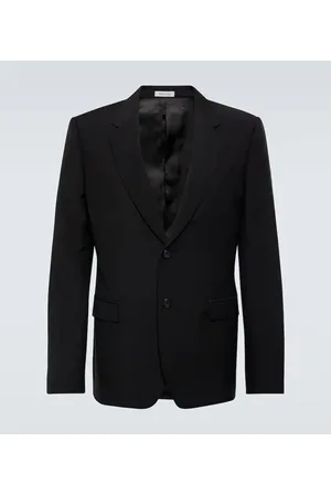 Alexander McQueen Blazer de lana y mohair