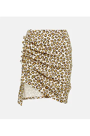 Paco rabanne Minifalda de jersey estampada