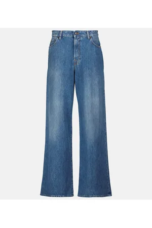 The Row Jeans anchos Egli de algodón