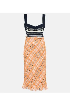 Marni Vestido midi en mezcla de algodón