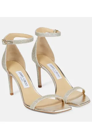 Jimmy Choo Sandalias Alva 85 con glitter
