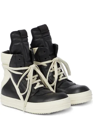 Rick Owens Zapatillas Geobasket de piel