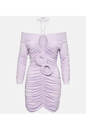 MAGDA BUTRYM Vestido corto de hombros descubiertos