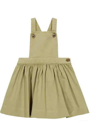 BONPOINT Bebé - vestido vaquero estilo peto Anise