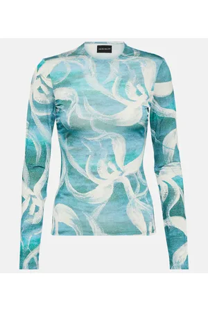 Louisa Ballou Top estampado