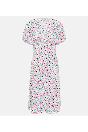 Diane von Furstenberg Vestido midi estampado