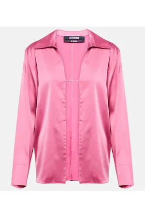 Jacquemus Camisa La Chemise Notte de satén