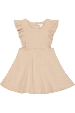 Chloé Chloé Kids Vestido en jersey de algodón