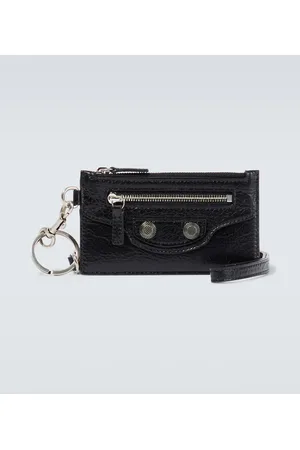 Balenciaga Tarjetero Le Cagole de piel