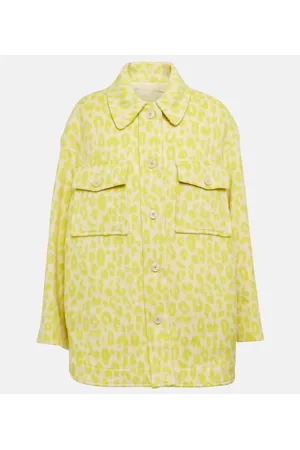 Isabel Marant Sobrecamisa de lana virgen estampada