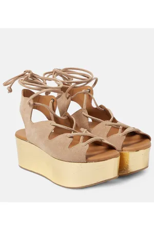 See by Chloé See By Chloé Sandalias con cuña Liana 70 de ante