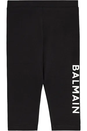 Balmain Bebé - leggings en mezcla de algodón