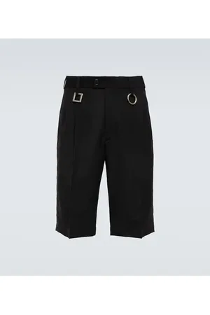 Jacquemus Shorts Le Short Rond Carré de lana virgen