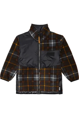 Molo Chaqueta Urbain de forro polar a cuadros
