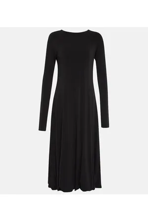 Jil Sander Vestido midi de jersey