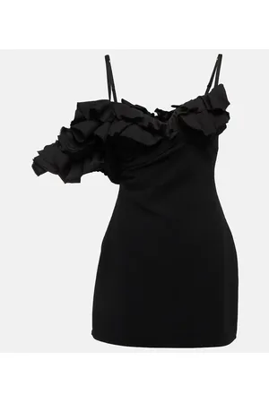 Jacquemus Vestido corto La Robe Duna con volantes