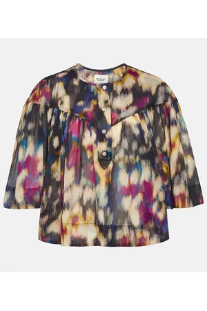 Marant Etoile Blusa Miranda de algodón