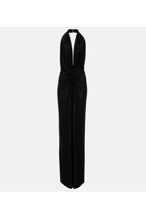 Costarellos Mono de jersey con cuello halter