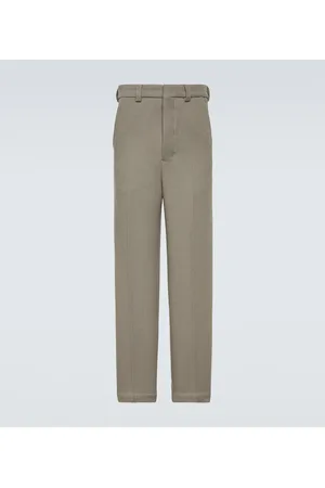 Ami Pantalones rectos en mezcla de lana