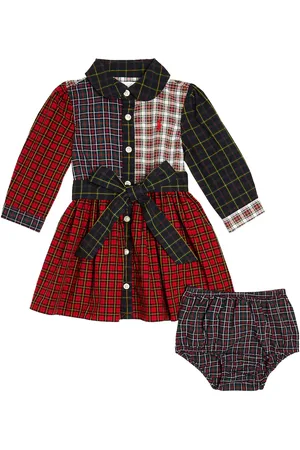 Ralph Lauren Bebé - set Junia de vestido y braga