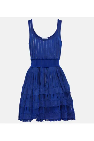 Alaïa Alaïa Vestido corto sin mangas