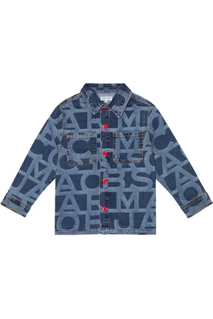 Marc Jacobs Chaqueta denim con logo