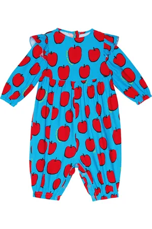 Stella McCartney Bebé - body con volantes estampado