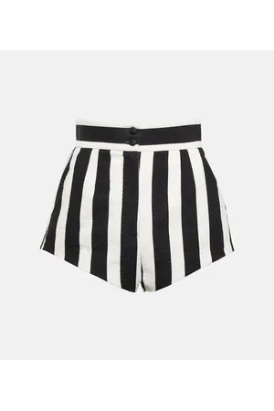 Dolce & Gabbana Portofino shorts de tiro alto a rayas