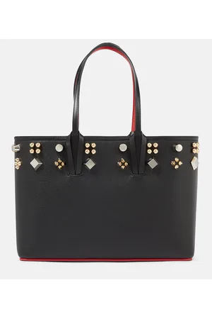 Christian Louboutin Tote Cabata de piel con tachuelas
