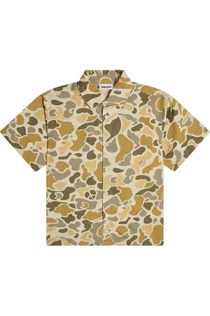 Molo Camisa Richie Peace Smile de algodón