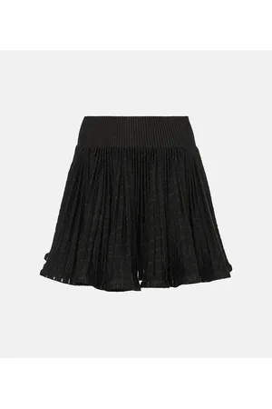 Alaïa Alaïa Minifalda de tiro alto