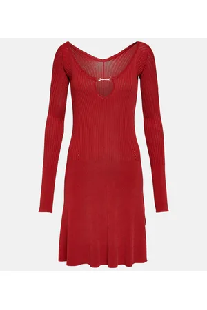 Jacquemus Vestido corto La Mini Robe Pralu
