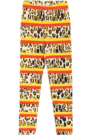 Mini Rodini Leggings de algodón estampados