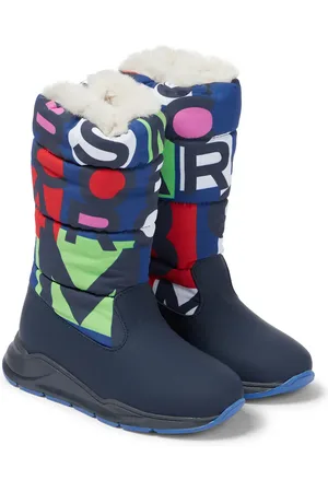 Marc Jacobs Botas de nieve de piel estampadas