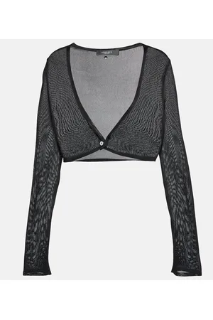 VERSACE Cárdigan cropped Medusa