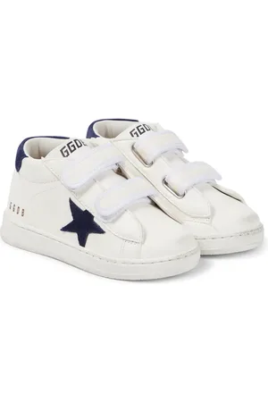 Golden Goose Bebé - zapatillas June de piel y ante