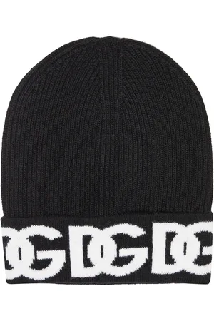 Dolce & Gabbana Gorro de lana virgen con logo