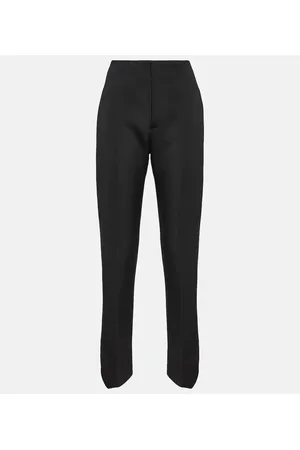 Bottega Veneta Pantalones rectos de lana