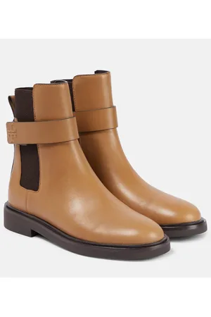 Tory Burch Botas Chelsea de piel grabada