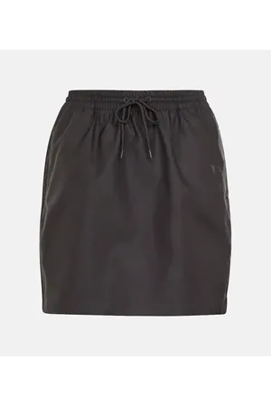 WARDROBE.NYC Minifalda de tiro alto ajustable