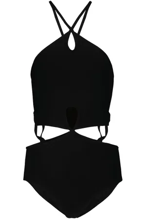CHRISTOPHER ESBER Bañador calado con cuello halter