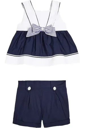 PATACHOU Bebé - set de top y shorts de algodón