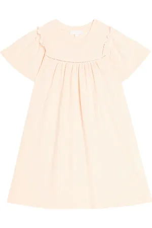 Chloé Chloé Kids Vestido de algodón